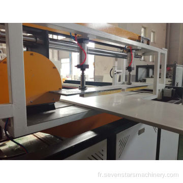 Machine de fabrication de mousse PVC composite en plastique